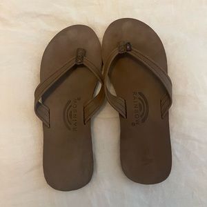 Rainbow flip flops 🩴 never worn